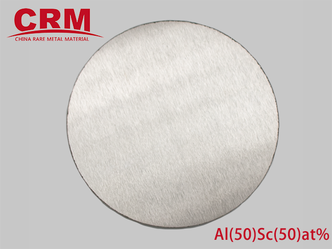 aluminum scandium alloy sputtering targets