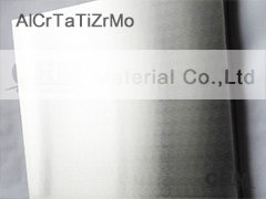 AlCrTaTiZrMo alloy Sputteirng target 