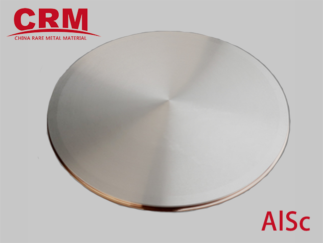 Aluminium Scandium Sputteirng target - AlSc
