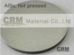 Aluminium Scandium Sputteirng target - AlSc