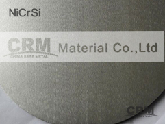 Nickel Chromium Silicide Sputtering Target -NiCrSi