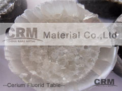 Cerium Fluoride Table - CeF3