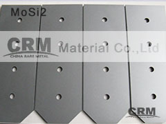 Molybednum disilicide sputtering target